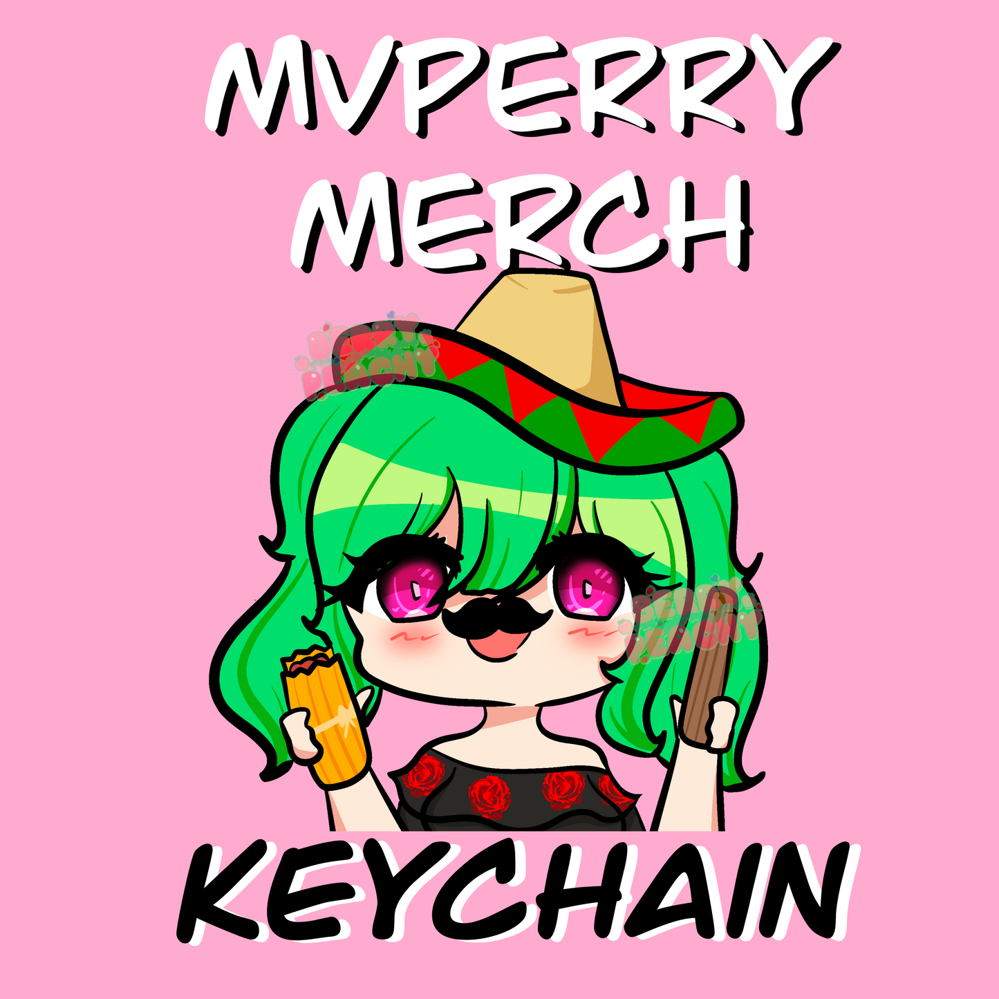 Mexican suki keychain