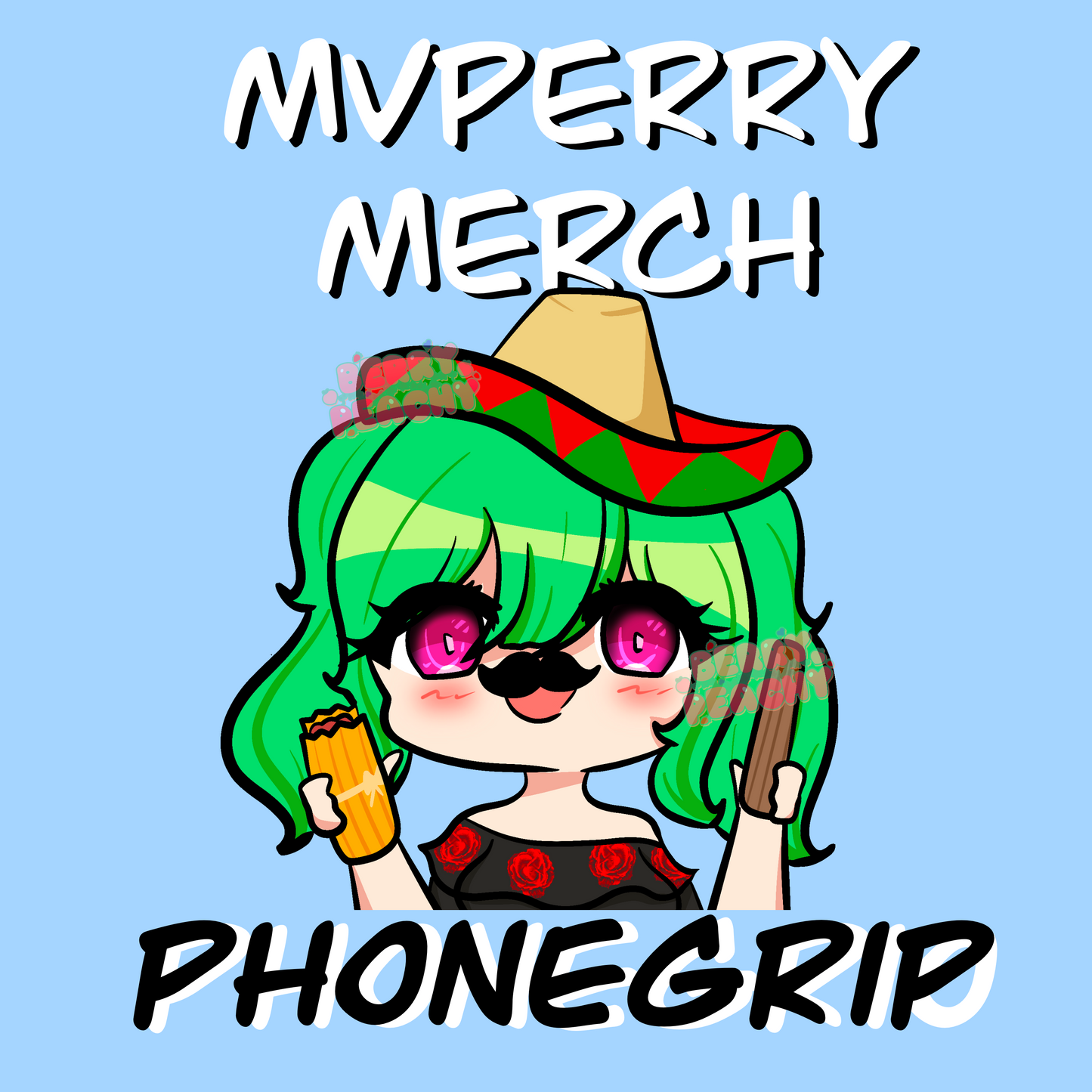 Mexican suki Phonegrip pop socket