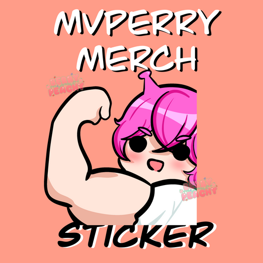 Muscle Perry sticker